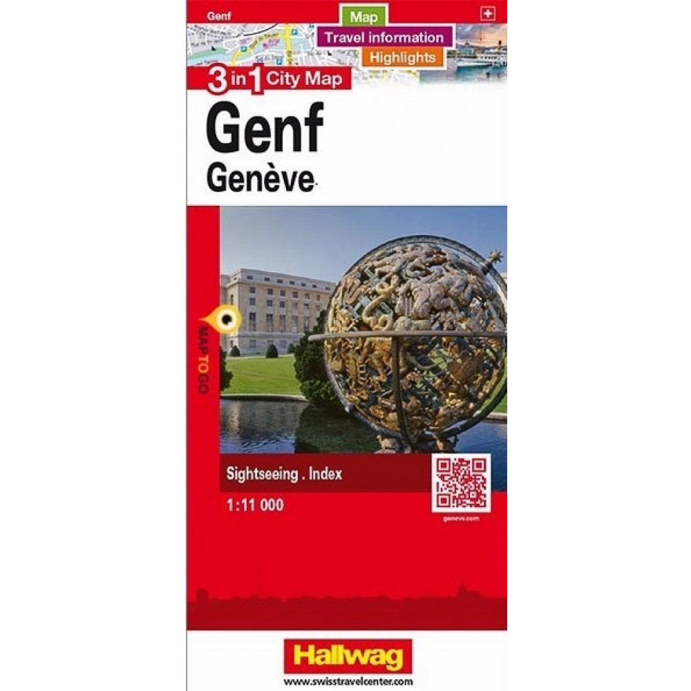 Geneve Stadskarta 